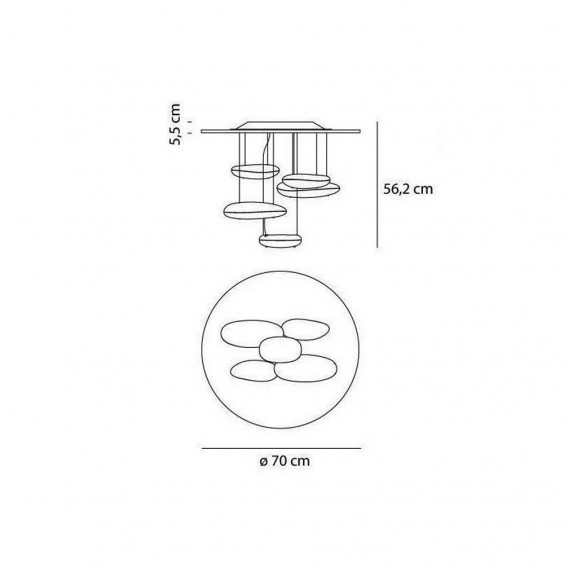 Artemide Mercury Mini wall ceiling lamp - Agof Store