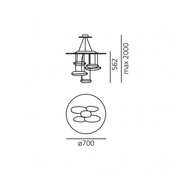 Artemide Mercury Mini pendant lamp - Agof Store