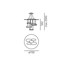 Artemide Mercury Mini Lampada a sospensione - Agof Store Artemide Mercury Mini Lampada a sospensione - Agof Store