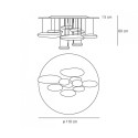 Artemide Mercury wall ceiling lamp - Agof Store