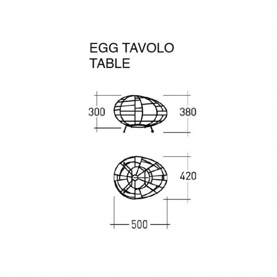 Pallucco Egg Tischleuchte - Agof Store