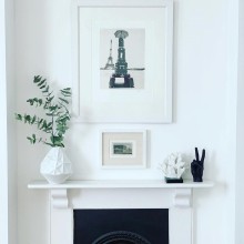 Peace candela Candle Hand - Agof Store