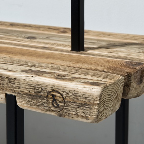 Reclaimed Wood 01 Coat Appendiabiti Weld & Co - Agof Store