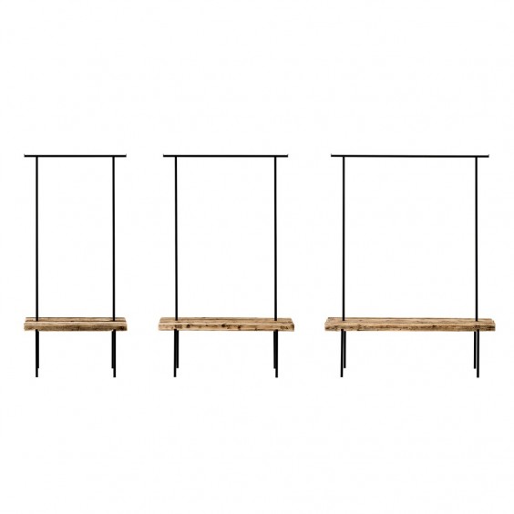 Reclaimed Wood 01 Coat Appendiabiti Weld & Co - Agof Store