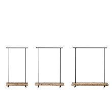 Weld & Co Reclaimed Wood 01 Clothes Rack - Agof Store