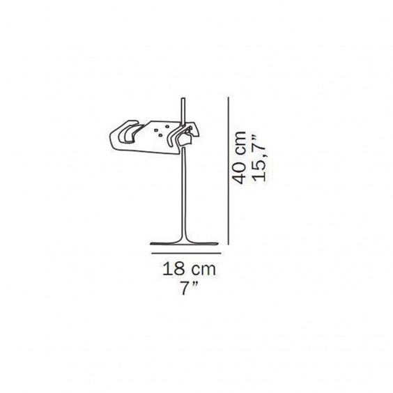 Oluce Spider table lamp - Agof Store