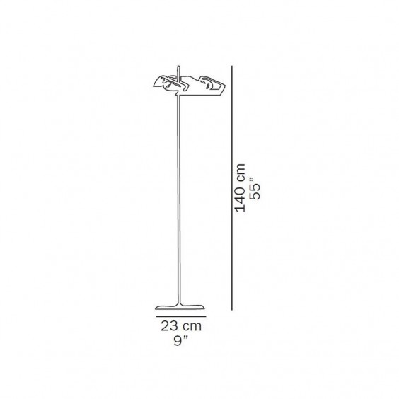 Oluce Spider Stehleuchte - Agof Store