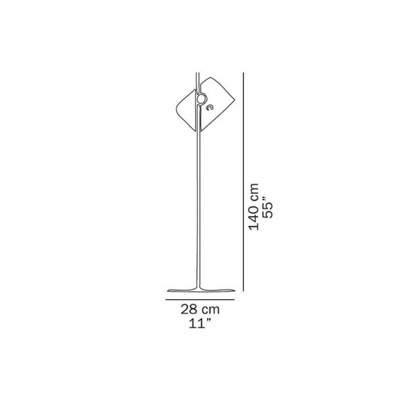 Oluce Coupè reading lamp - Agof Store