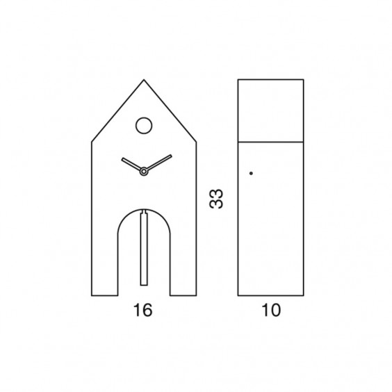 Campanile orologio cucù Progetti - Agof Store