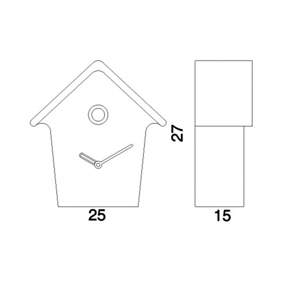 Progetti Mochi Mochi cuckoo clock - Agof Store