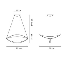 Foscarini Plena MyLight Pendelleuchte - Agof Store