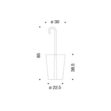 Danese Milano Bincan Umbrella Stand - Agof Store