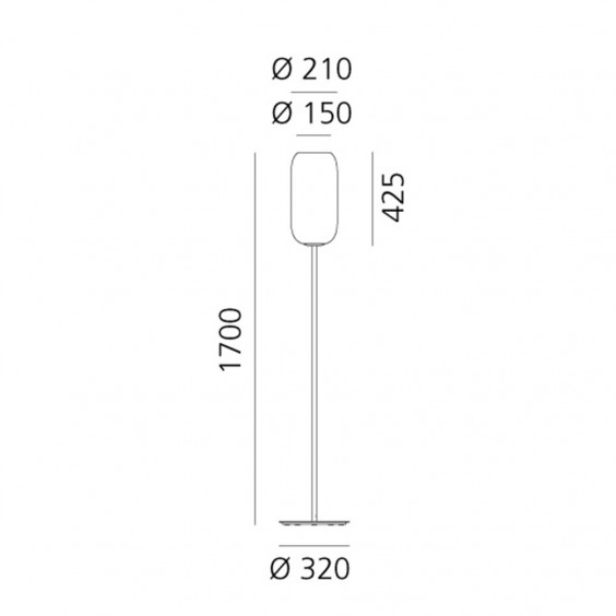 Artemide Gople floor lamp - Agof Store