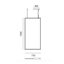 Artemide Discovery Space Rectangular pendant lamp - Agof Store