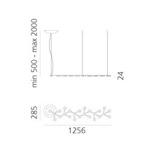 Artemide Led Net Lineare Lampada a sospensione - Agof Store