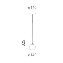 Artemide Nh pendant lamp - Agof Store