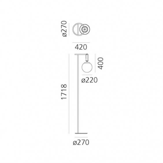 Artemide Nh 22 Stehleuchte - Agof Store