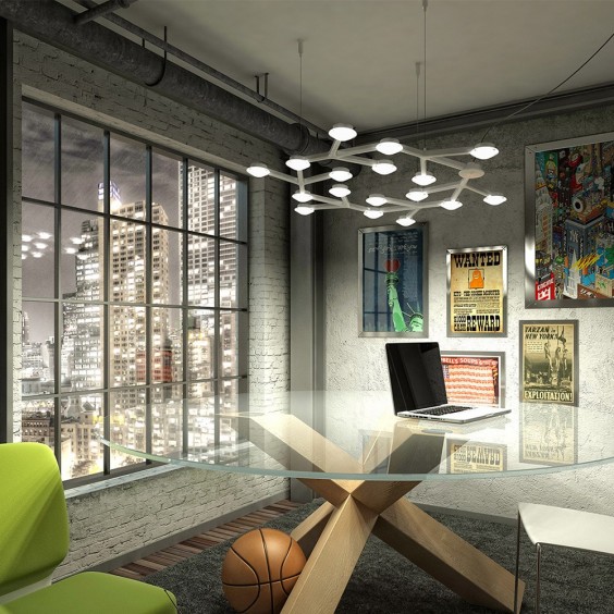 Artemide Led Net Cirolare Lampada a sospensione - Agof Store