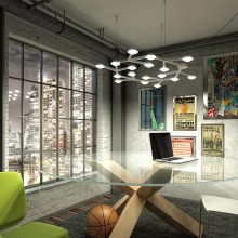 Artemide Led Net Cirolare pendant lamp - Agof Store Artemide Led Net Cirolare pendant lamp - Agof Store