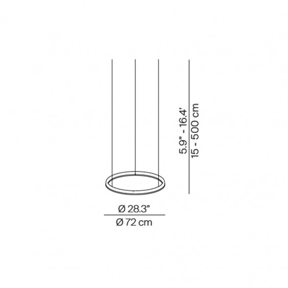Compendium circle Lampada a sospensione LucePlan - Agof Store