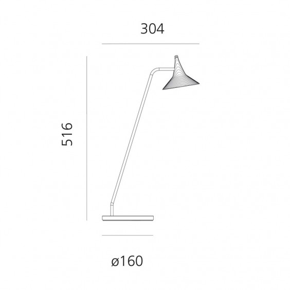Artemide Unterlinden Lampada da tavolo - Agof Store