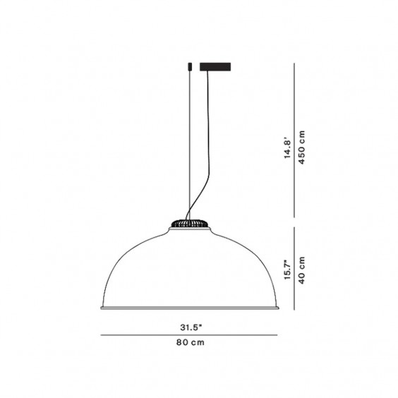 Farel Lampada a sospensione LucePlan - Agof Store