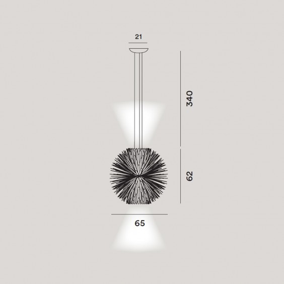 Sun-Light of Love MyLight Lampada a sospensione Foscarini - Agof Store