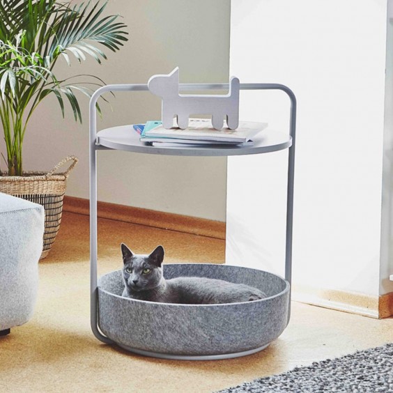 MiaCara Miacara side table cat basket - Agof Store