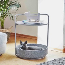 MiaCara Miacara Beistelltisch mit Katzenkorb - Agof Store