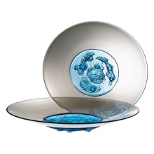 Venini Piatto Di Tapio Dekorativer Glasteller - Agof Store