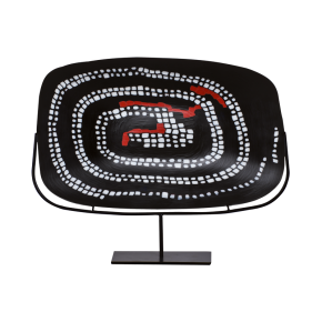 Serpente piatto decorativo 488.37 Venini - Agof Store