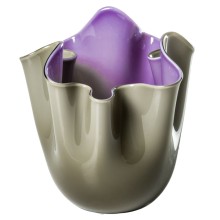 Venini Fazzoletto Bicolore Glass Vase - Agof Store Venini Fazzoletto Bicolore Glass Vase - Agof Store