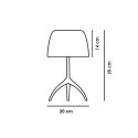 Foscarini Lumiere 30th Piccola table lamp - Agof Store