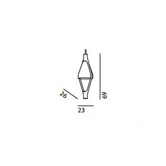 Kdln Viceversa pendant lamp - Agof Store