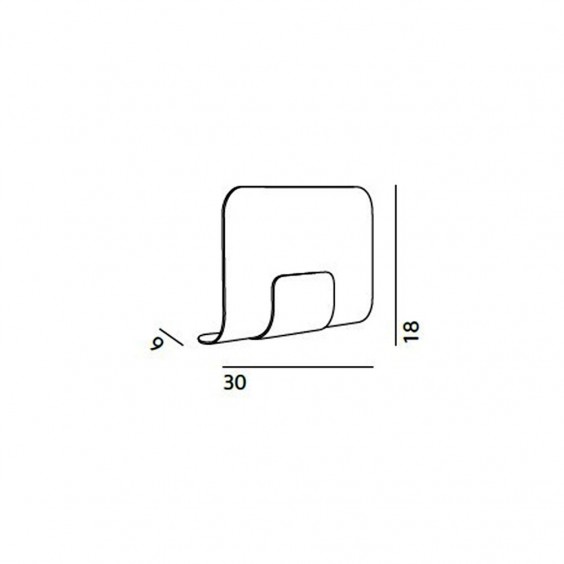 Kdln Nami wall lamp - Agof Store