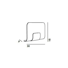 Kdln Nami wall lamp - Agof Store