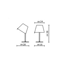 Artemide Melampo Notte table lamp - Agof Store