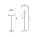 Artemide Melampo Mega Lampada da terra - Agof Store