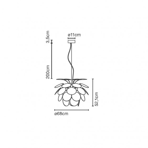 Marset Discocò 68 pendant lamp - Agof Store