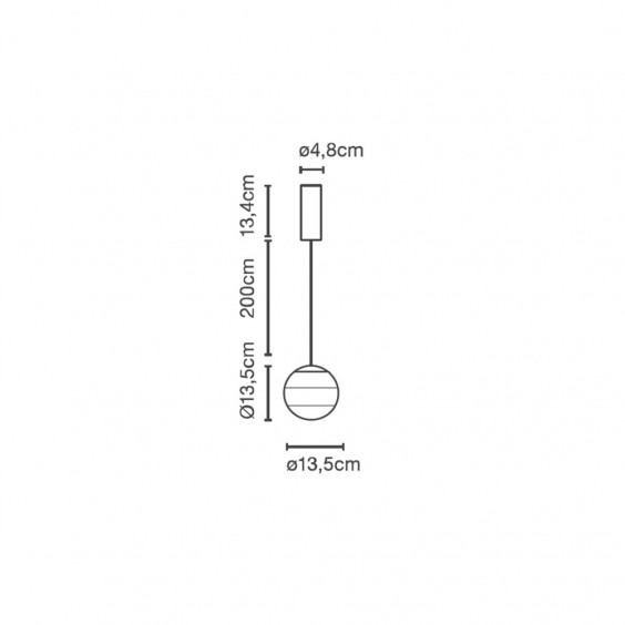Dipping Light 13 Lampada a sospensione Marset - Agof Store