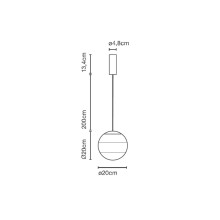 Dipping Light 20 Lampada a sospensione Marset - Agof Store Dipping Light 20 Lampada a sospensione Marset - Agof Store