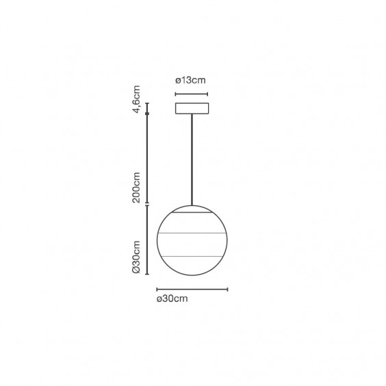 Dipping Light 30 Lampada a sospensione Marset - Agof Store