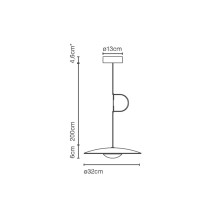 Marset Ginger 32 pendant lamp - Agof Store