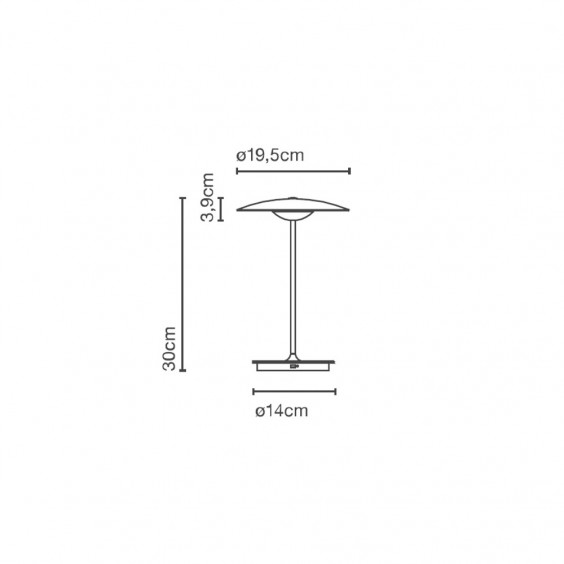 Marset Ginger 20 M table lamp - Agof Store