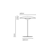 Marset Ginger M table lamp - Agof Store Marset Ginger M table lamp - Agof Store