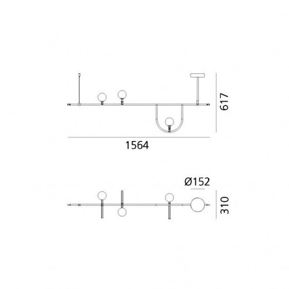 Artemide Yanzi 1 pendant lamp - Agof Store