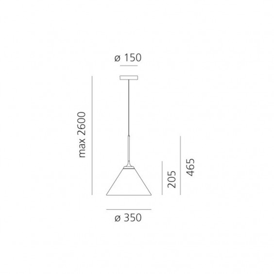 Artemide Look at me 35 Lampada a sospensione - Agof Store