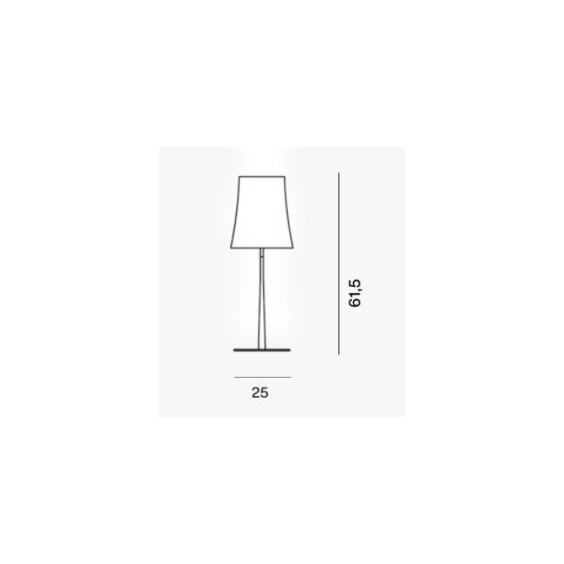 Foscarini Birdie Easy grande Tischleuchte - Agof Store
