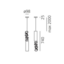 Artemide Decompose' Pendelleuchte - Agof Store