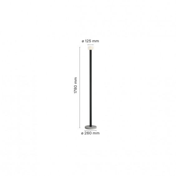 Flos Bellhop lampada da terra - Agof Store